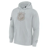 Men's Fanatics Gray NHL Elements Pace Pullover Hoodie