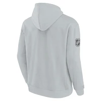 Sweat à capuche gris NHL Elements Pace pour homme de Fanatics