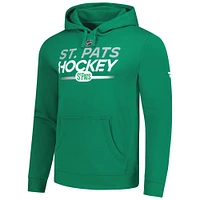 Sweat à capuche logo alternatif authentique Pro Toronto St. Pats Fanatics pour homme, vert