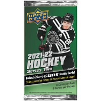 NHL 2021-22 Upper Deck Series Two Hockey Factory Sealed 6-Pack - Blaster Box