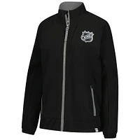 Women's Fanatics Black NHL Authentic Pro Rink Coaches Full-Zip Jacket