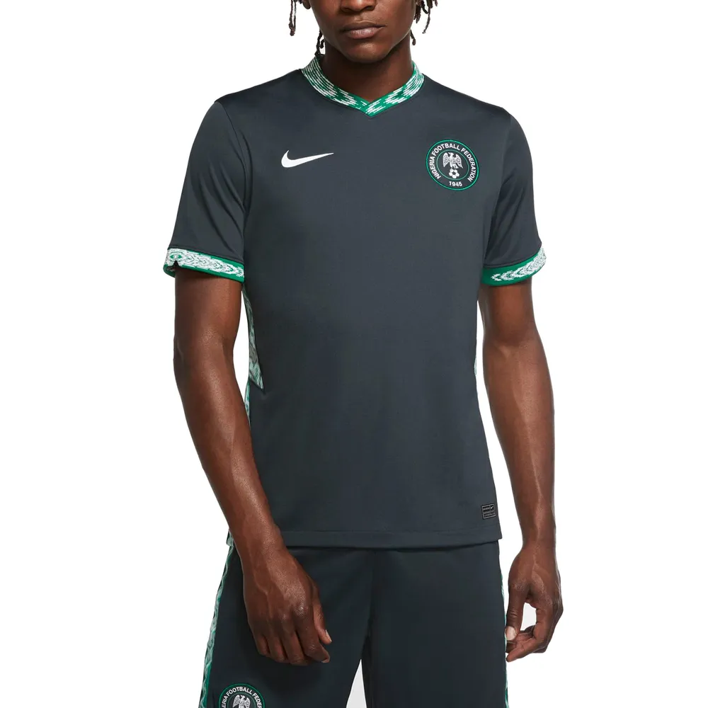 Continuamente rotación Cien años Lids Nigeria National Team Nike 2020/21 Away Replica Jersey - Green |  Montebello Town Center