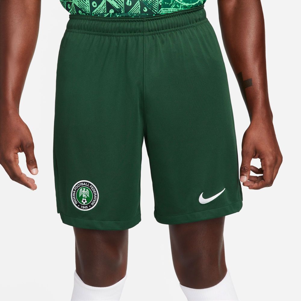 Men's Nike Green Nigeria National Team Home Performance Stadium Shorts