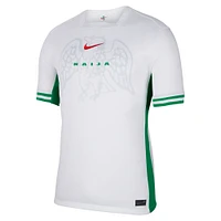 Maillot Nike blanc réplique domicile de l'équipe nationale du Nigeria 2024 pour homme