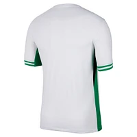 Maillot Nike blanc réplique domicile de l'équipe nationale du Nigeria 2024 pour homme