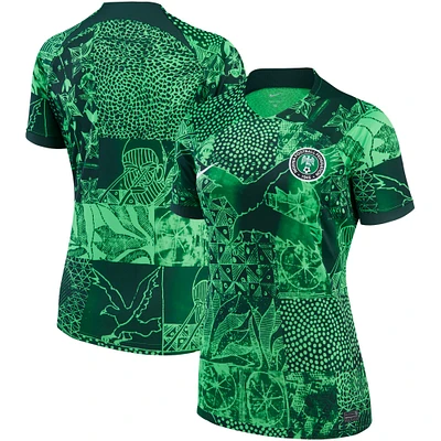 Maillot Femme Nike Nigeria National Team 2022/23 Domicile Breathe Stadium Blanc Réplique Vert