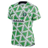 Women's Nike Green Nigeria National Team 2022 Pre-Match Top