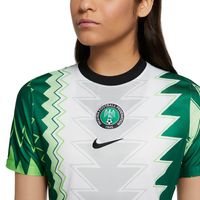 Women's Nike White Nigeria National Team 2020/21 Home Replica Jersey