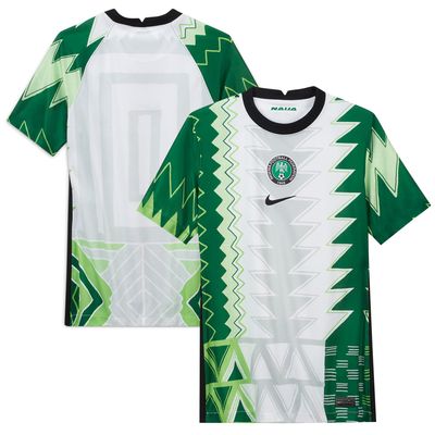 Women's Nike White Nigeria National Team 2020/21 Home Replica Jersey
