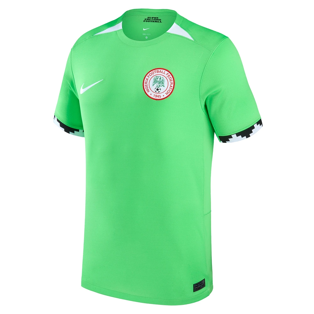 Maillot Nike Nigeria Femme National Team 2023 Domicile Stadium Replica Vert Homme