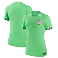 Women's Nike Green Nigeria National Team 2023 Home Stadium Replica Jersey