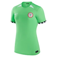 Women's Nike Green Nigeria National Team 2023 Home Stadium Replica Jersey