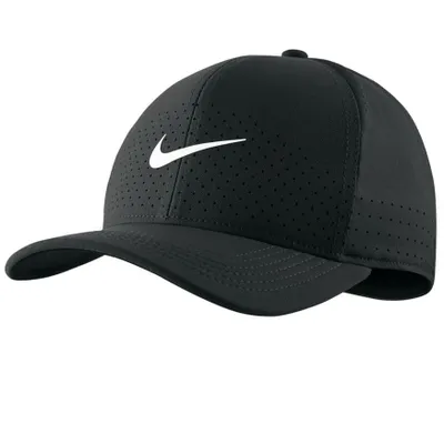 Nike Classic99 Swoosh Logo Performance Flex Hat - Black