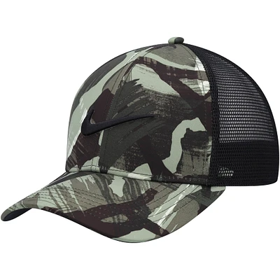 Men's Nike Camo/Black Legacy91 Trucker Performance Snapback Hat