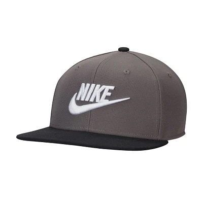 Casquette Snapback Nike Futura Pro Performance Charbon pour Homme