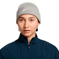 Bonnet en tricot à revers Nike Gris Swoosh Terra pour homme