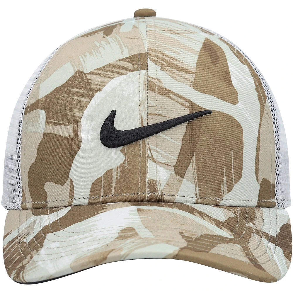 Casquette Snapback Legacy91 Trucker Performance Nike pour homme, naturel/blanc