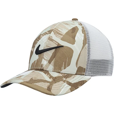 Men's Nike Natural/White Legacy91 Trucker Performance Snapback Hat