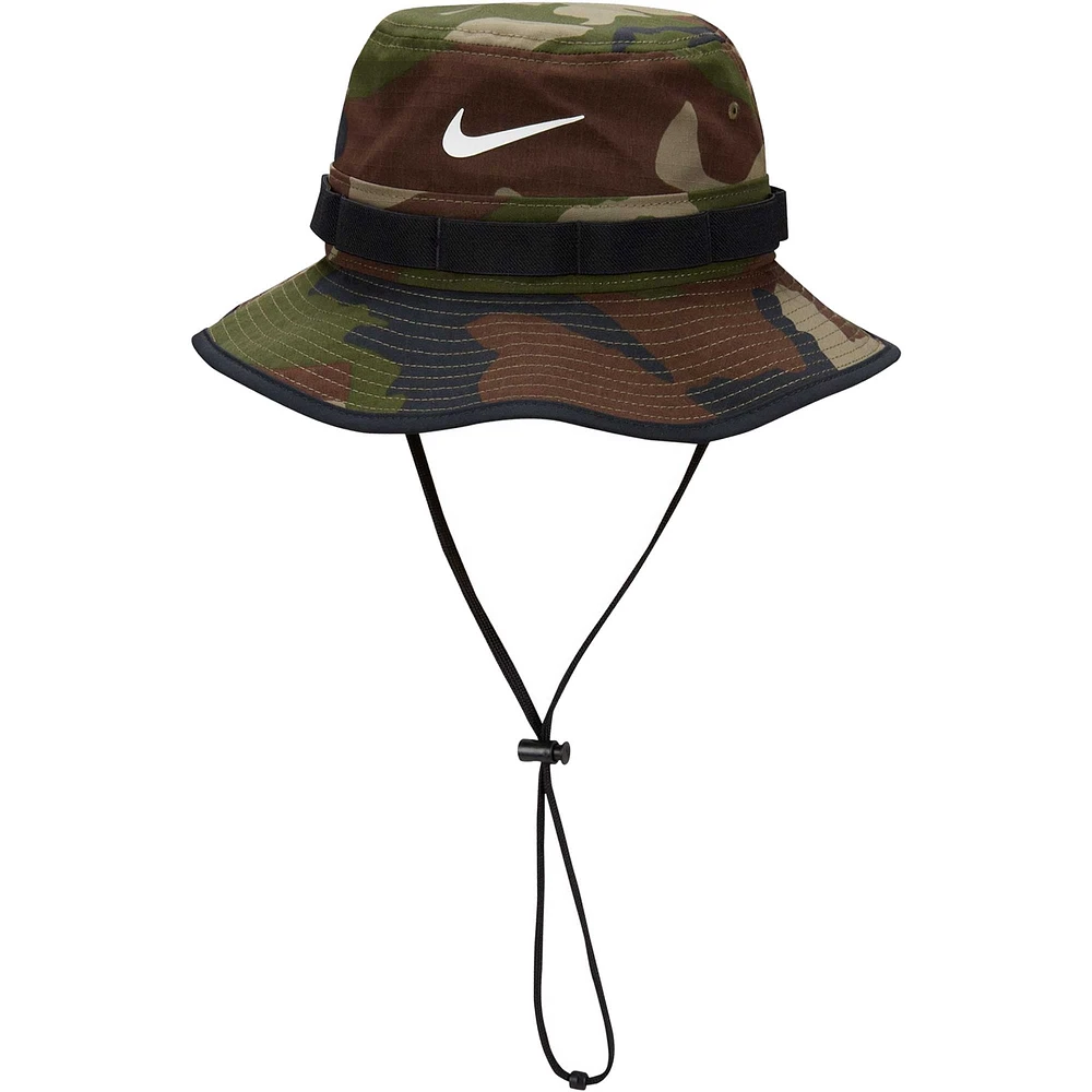 Chapeau bob Nike Olive Apex Camo Performance pour homme