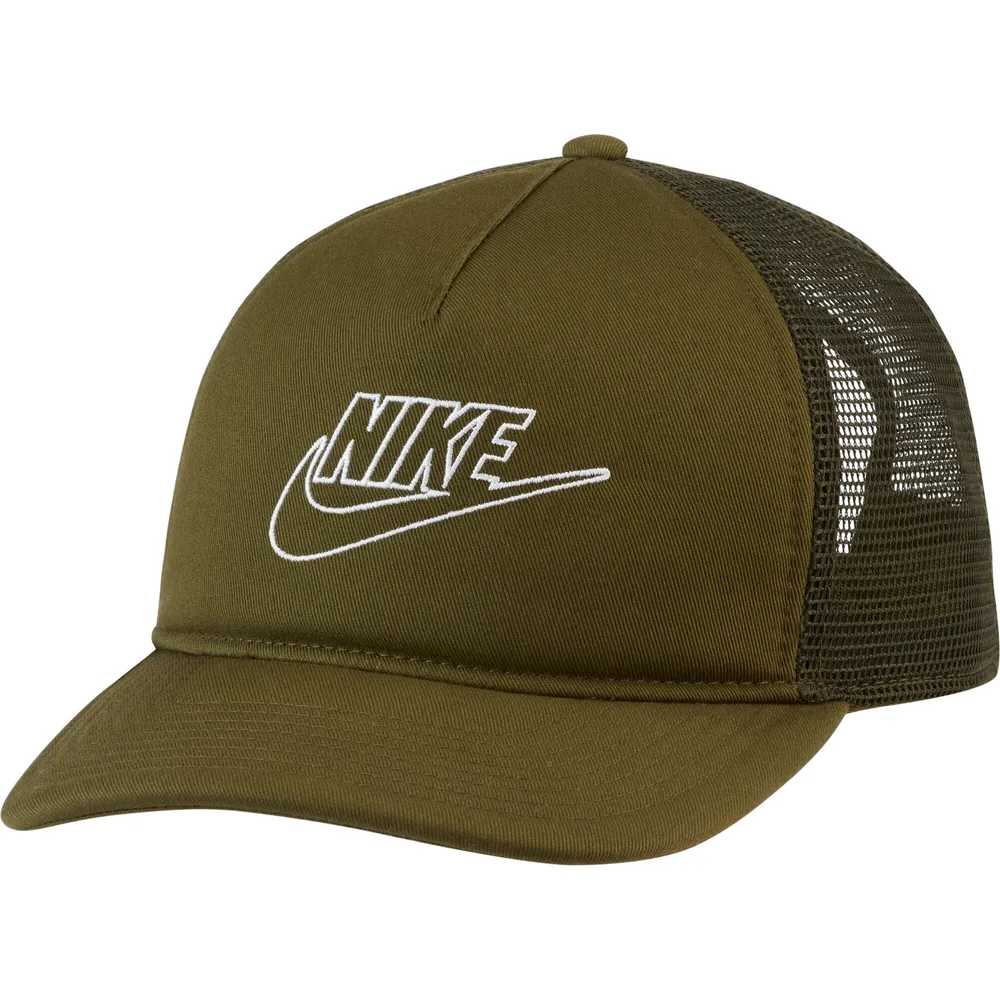 Nike Olive Classic99 Futura Trucker pour homme - Casquette Snapback