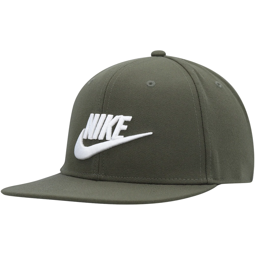 Casquette Snapback Nike Pro Futura Olive pour homme