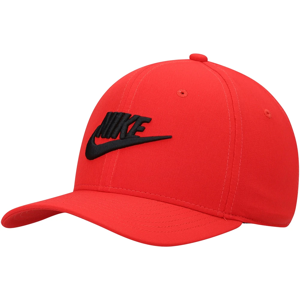 Casquette Nike Classic99 Futura Swoosh Performance Flex rouge pour homme