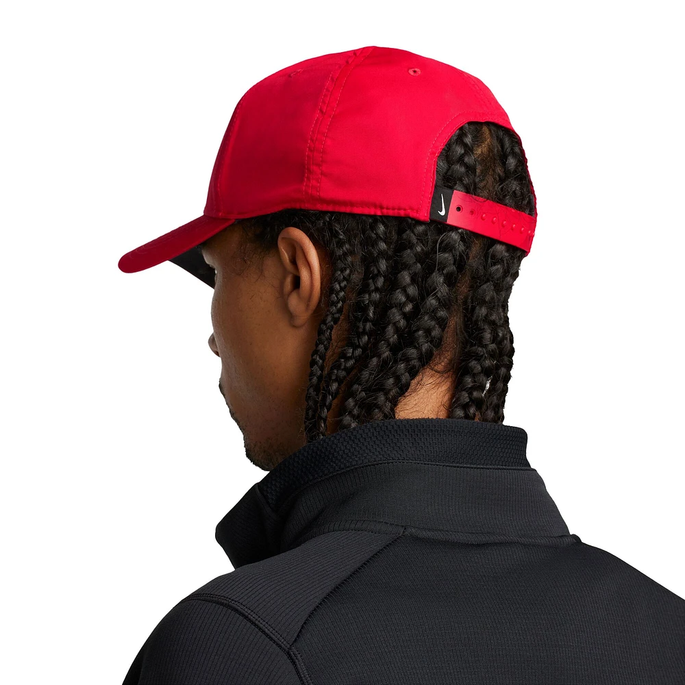 Casquette ajustable Nike Red Rise Performance pour homme