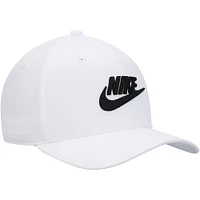 Casquette Nike Classic99 Futura Swoosh Performance Flex blanche pour homme