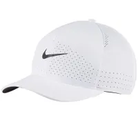 Nike Classic99 Swoosh Logo Performance Flex Hat - White