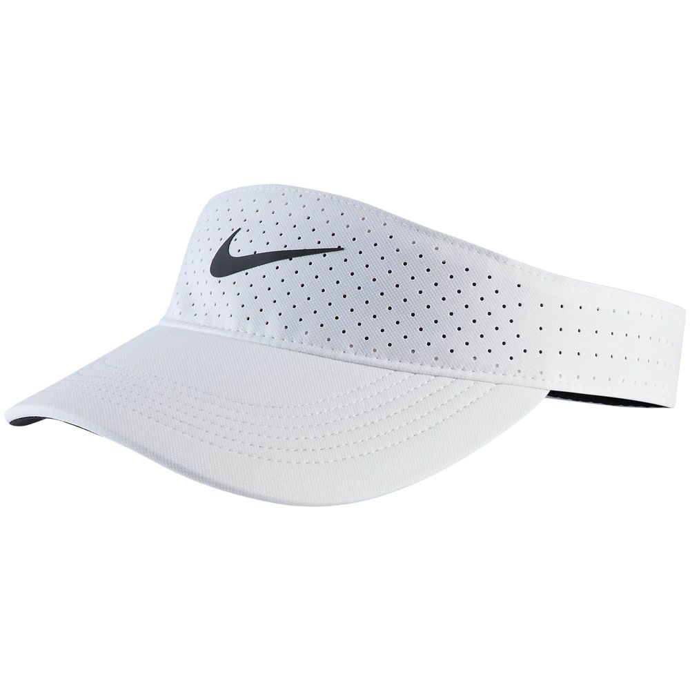 Men's Nike White Logo Performance - Visor