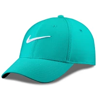 Nike Aqua/White Club Swoosh Adjustable Hat