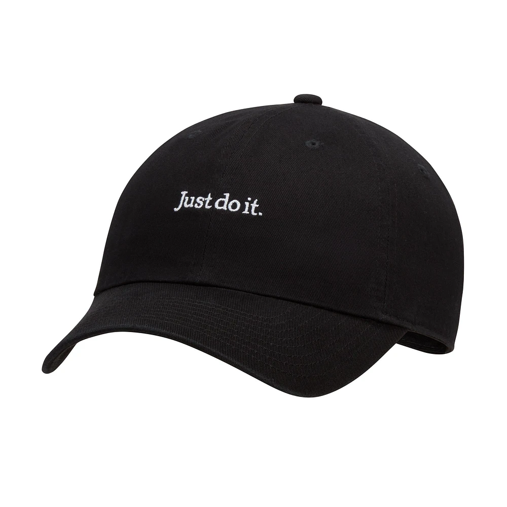 Casquette ajustable Nike Just Do It Lifestyle Club noire