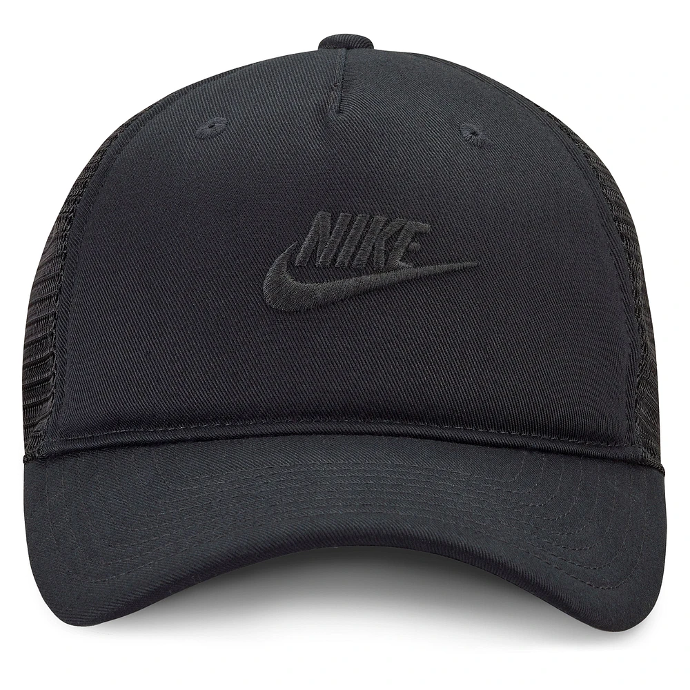 NI6 NIK BLACK FW23 UNISEX RISE FUTURA TRUCKER HATMENSTC