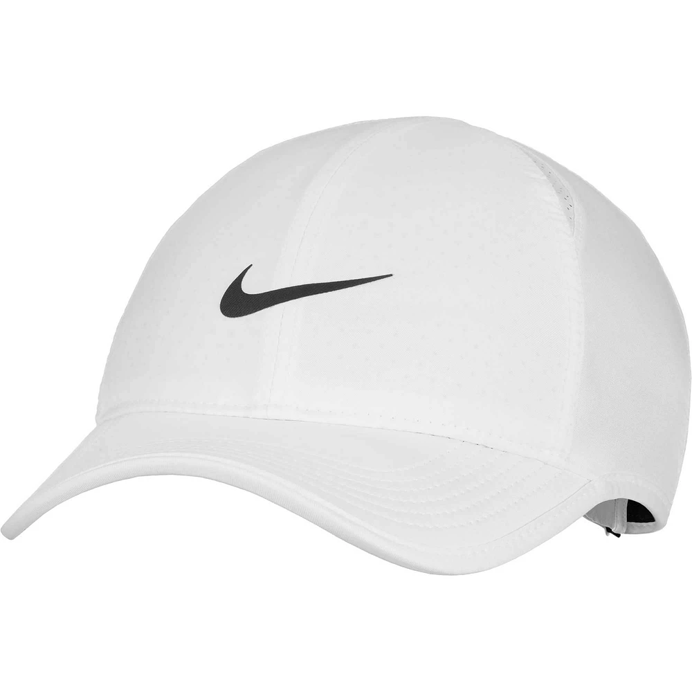 Casquette réglable Nike Featherlight Club Performance blanche