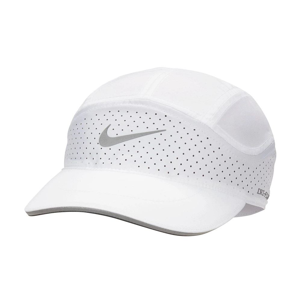 Nike White Reflective Fly Performance Adjustable Hat