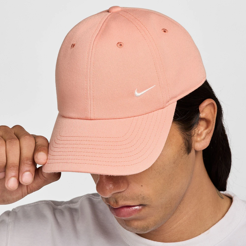 Unisex Nike  Coral Swoosh Club Adjustable Hat