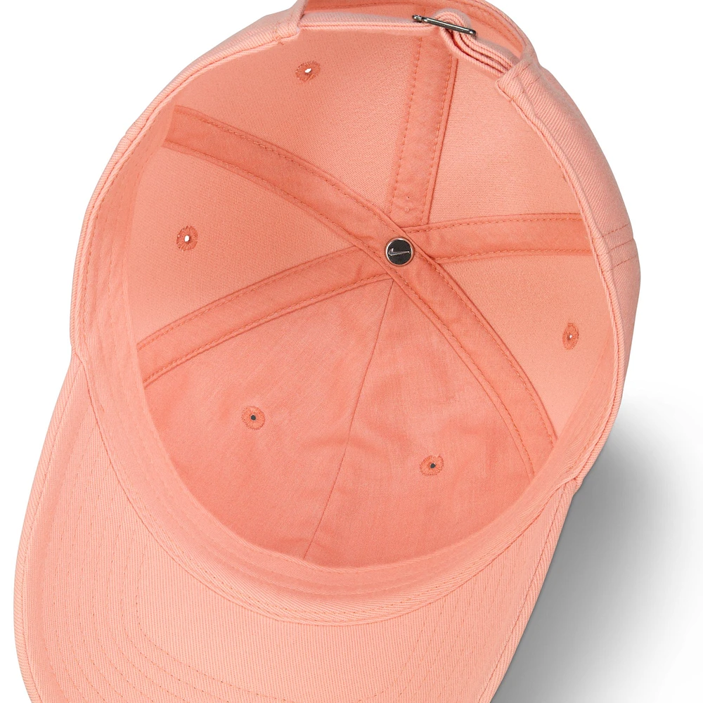 Unisex Nike  Coral Swoosh Club Adjustable Hat