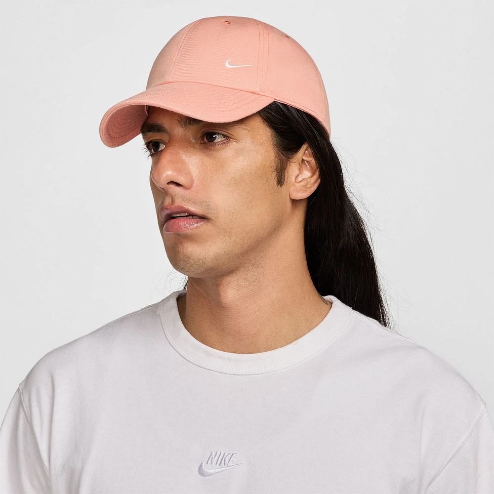 Unisex Nike Coral Swoosh Club Adjustable Hat