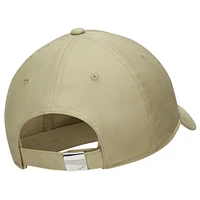 Unisex Nike  Olive Metal Swoosh Lifestyle Performance Club Adjustable Hat