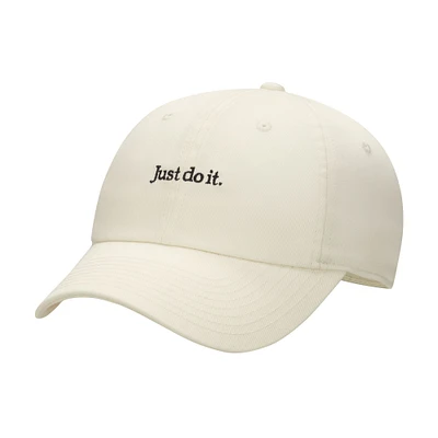 Unisex Nike  Yellow Just Do It Lifestyle Club Adjustable Hat