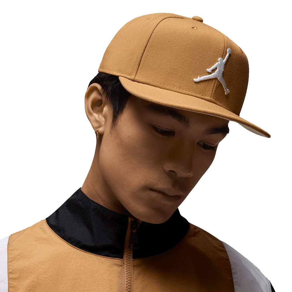 Casquette Jordan Brand Pro Jumpman Snapback marron unisexe