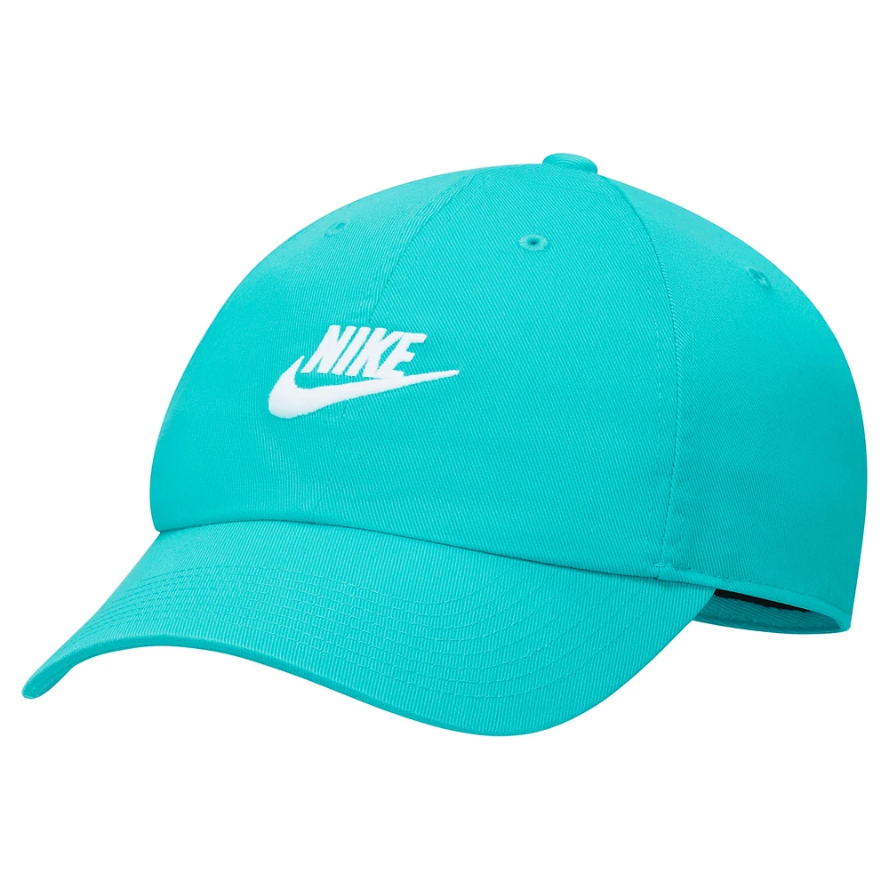 Casquette réglable unisexe Nike Aqua Futura Wash Club