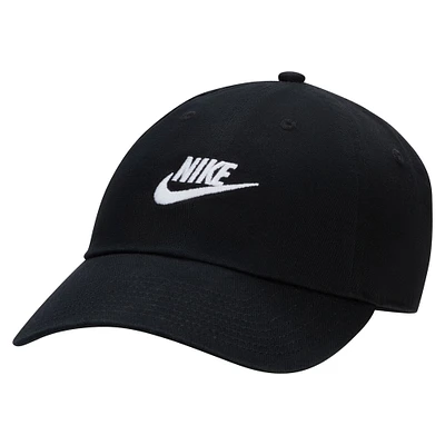 Casquette réglable unisexe Nike Club Futura Wash noir