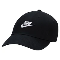 Unisex Nike Black Club Futura Wash Adjustable Hat