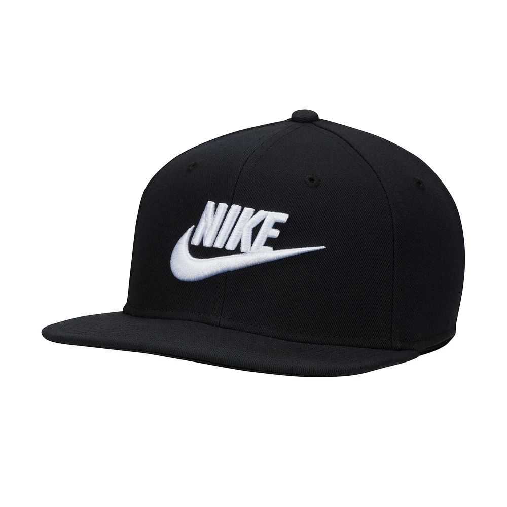 Unisex Nike Black Pro Futura Performance Snapback Hat