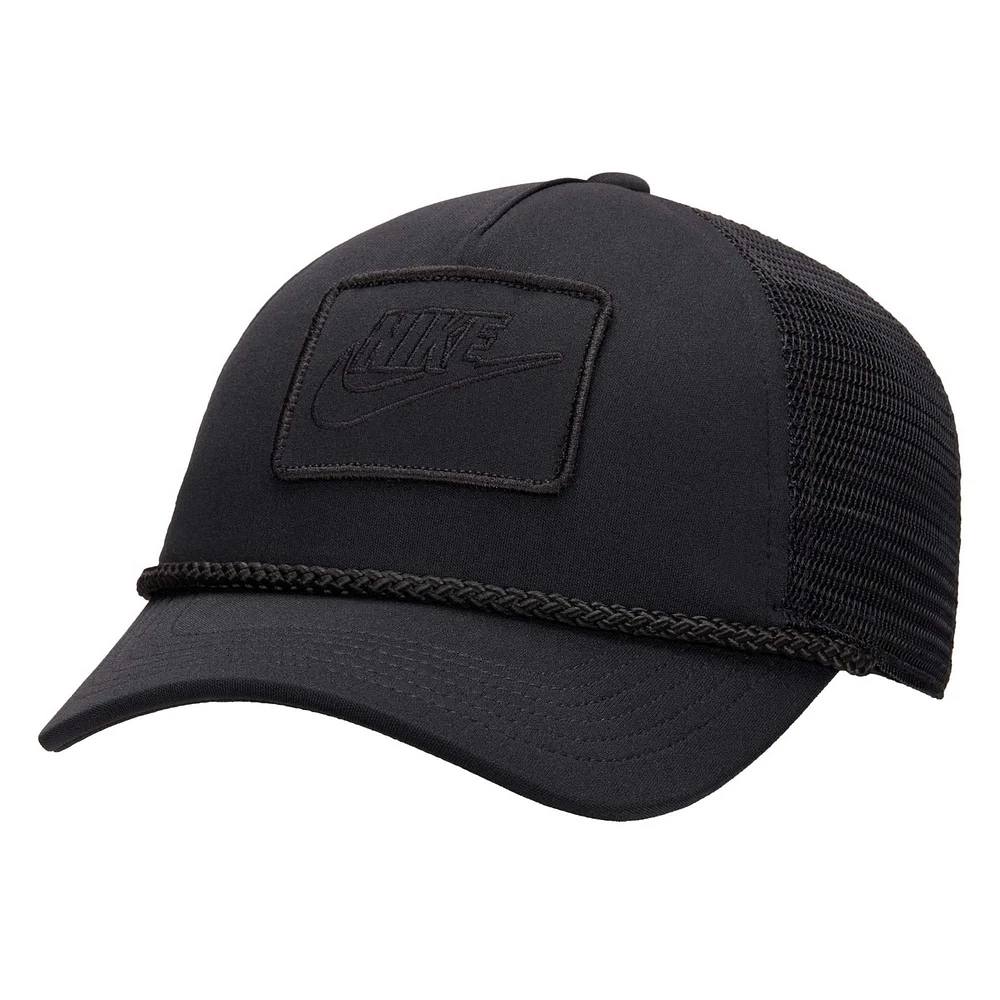 Casquette réglable unisexe Nike Black Rise Performance