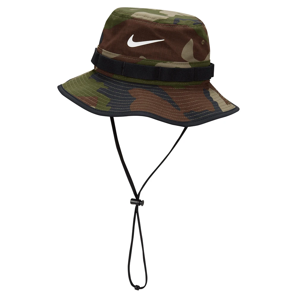 Chapeau bob unisexe Nike Camo Apex Performance