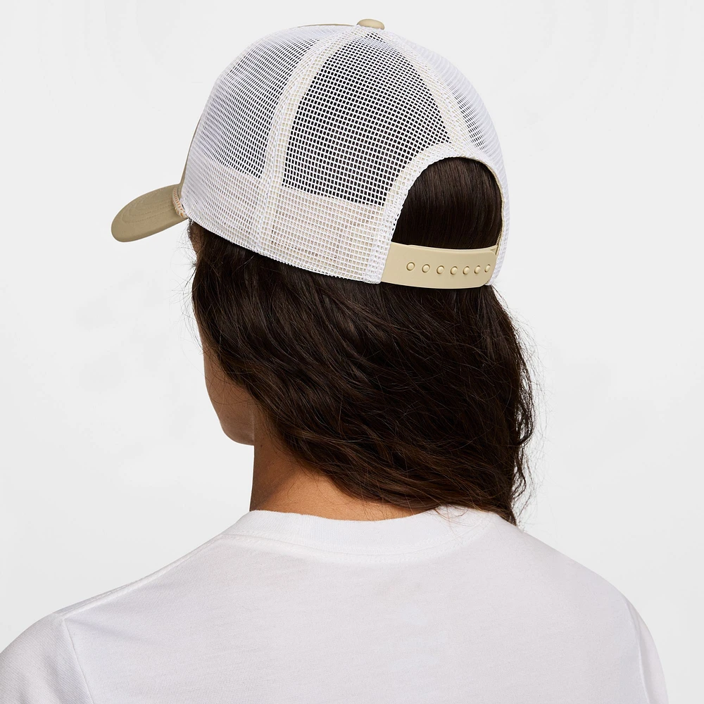 Unisex Nike Khaki Rise Trucker Adjustable Hat