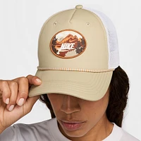 Unisex Nike Khaki Rise Trucker Adjustable Hat
