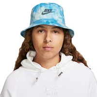 Chapeau bob unisexe Nike Apex Splash bleu clair